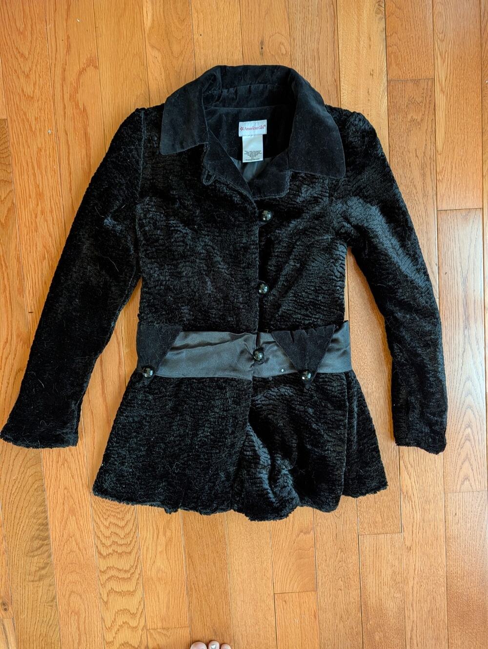 American Girl Rebecca's Winter Coat For Girls Size 10 EUC